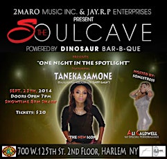 The SoulCave Presents: "One Night In The Spotlight" Feat. TANEKA SAMONE primary image
