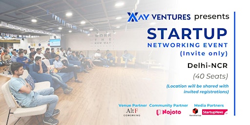 Imagem principal de Startup Networking Event (Invite Only) -May 11  by AY Ventures