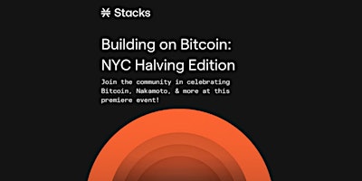Building on Bitcoin: NYC Halving Edition primary image