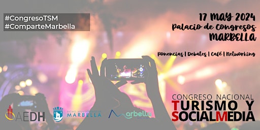 Imagem principal do evento VIII Congreso Nacional de Turismo y Social Media Marbella