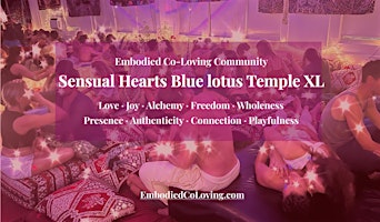 Imagem principal do evento Sensual Hearts Blue lotus Temple Night XL Berlin