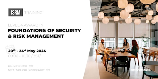 Immagine principale di Level 4 Award in Foundations of Security & Risk Management 