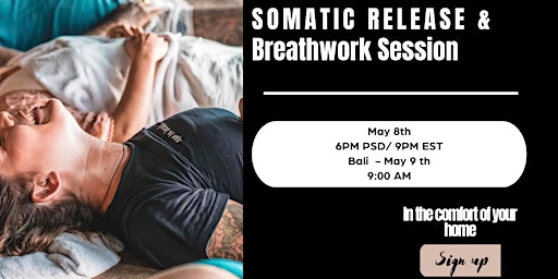 Immagine principale di Somatic  Release and Breathwork Session 