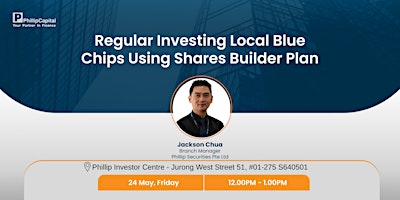 Imagem principal do evento Regular Investing Local Blue Chips using Shares Builder Plan