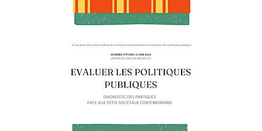 Hauptbild für Journée d'étude en évaluation des politiques publiques
