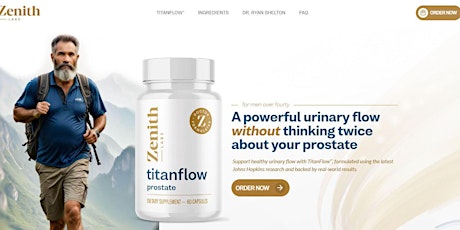 ZenithLabs TitanFlow Prostate: Transform Your Prostate Health Game Plan