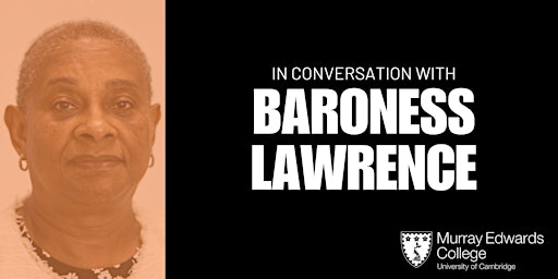 Imagem principal de In conversation with Baroness Lawrence