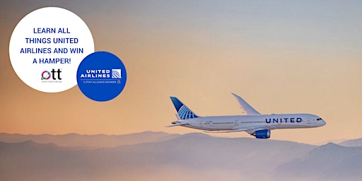 Primaire afbeelding van Learn all things United Airlines and win a hamper!