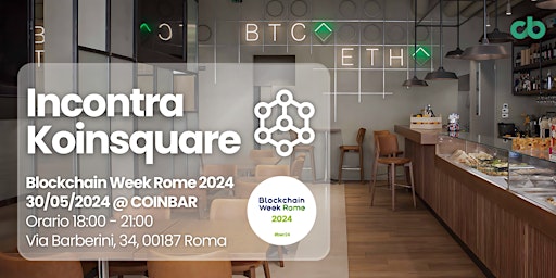 Primaire afbeelding van Koinsquare Meet-up Roma