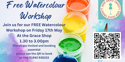 Imagem principal do evento Free Watercolour Workshop