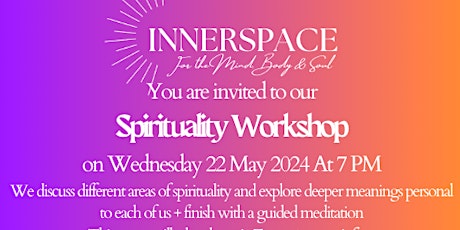 Free Online Workshop - Exploring Spirituality