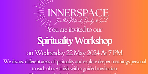Imagem principal do evento Free Online Workshop - Exploring Spirituality