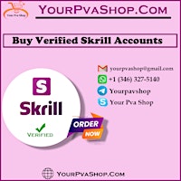 Imagem principal do evento Buy Verified Skrill Accounts