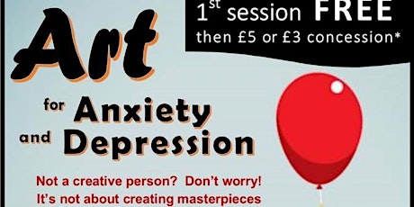 SOLD OUT! Art for Anxiety & Depression (Monthly) primary image