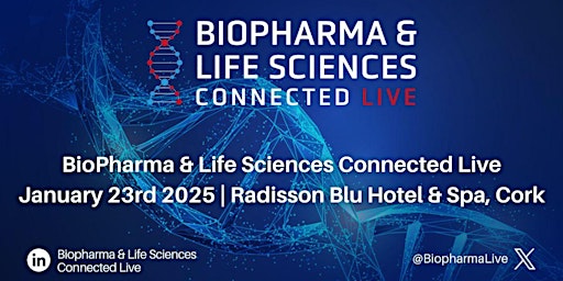 Imagem principal do evento BioPharma & Life Sciences Connected Live