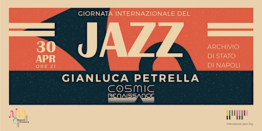 Imagem principal do evento Gianluca Petrella Cosmic Renaissance - Giornata Internazionale del Jazz '24