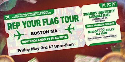 Immagine principale di REP YOUR FLAG TOUR - BOSTON 
