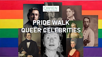 Imagem principal do evento QUEER PRIDE WALK: "Queer Celebrities"