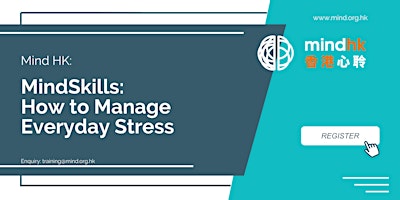 MindSkills: How to Manage Everyday Stress (May 8) primary image