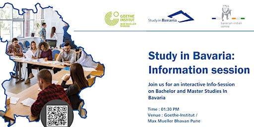 Primaire afbeelding van Study In Bavaria - Information Session for Indian Students