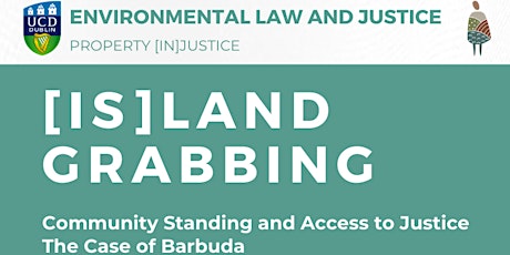 [IS]LAND GRABBING, COMMUNITY STANDING AND ACCESS TO JUSTICE