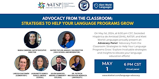 Advocacy from the Classroom: Strategies to Help Your Language Programs Grow primary image