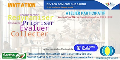 Atelier Participatif Coworking@LeLude primary image