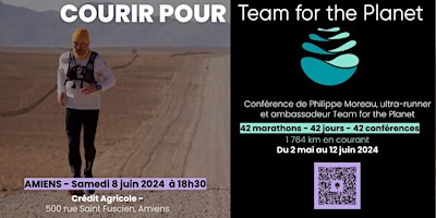 Immagine principale di Courir pour Team For The Planet - Amiens 