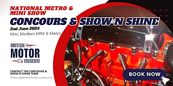 Concours & Show n Shine @ The National Metro & Mini Show 2024