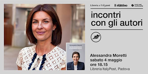SABATO 4 MAGGIO | Incontro con Alessandra Moretti primary image