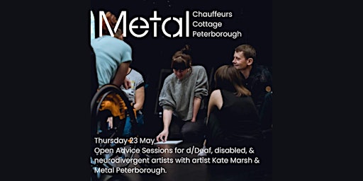 Primaire afbeelding van Open Advice for d/Deaf disabled & neurodivergent artists with Kate Marsh