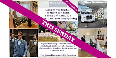 Imagen principal de Mere Court Hotel Wedding Fair (This Sunday)