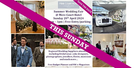 Warrington Wedding Fair (This Sunday)
