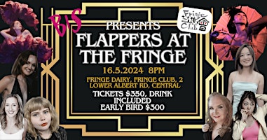 Imagem principal do evento FLAPPERS AT THE FRINGE - A Comedy & Burlesque Night