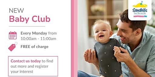 Free Baby Club: Every Monday primary image