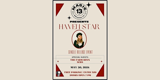 Imagen principal de Haven Star | Single Release Event