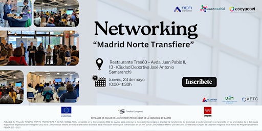 Imagem principal do evento Networking Madrid Norte Transfiere | Colmenar Viejo