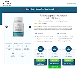 BioLuna Sleep Aid: How do work on people? USA Huge Discounts, Get Now