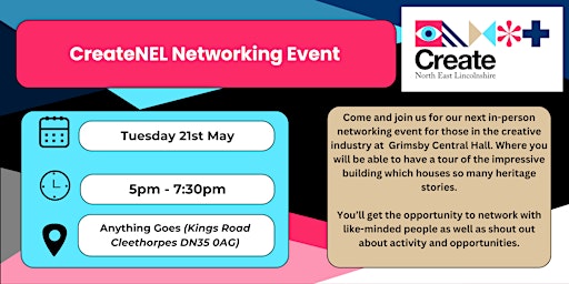 Create North East Lincolnshire Networking Event  primärbild