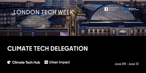 London Tech Week: Climate Tech Delegation primary image