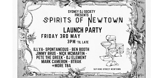 Spirits of Newtown (Launch Party) primary image