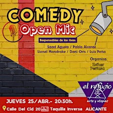 COMEDY Open Mic del Refugio Arte y Utopías