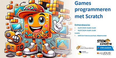 Imagem principal do evento Games programmeren met Scratch - Ochtendsessies