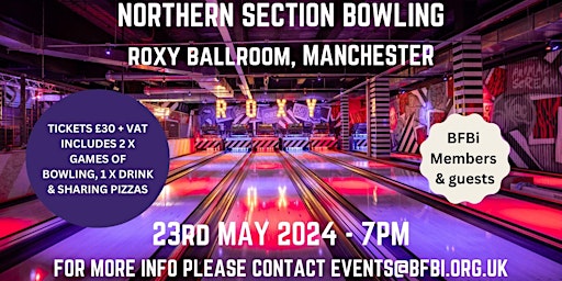 Primaire afbeelding van Northern Section - Roxy Ballroom Bowling