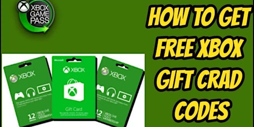 Imagem principal do evento FREE Xbox Game PASS - How to Get Free 12 Months Xbox Game Pass (CODE REDEEM)