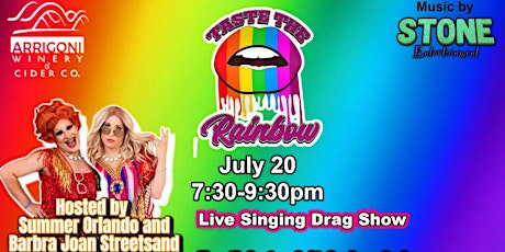 Taste the Rainbow: Arrigoni Drag Show & Live Music Event