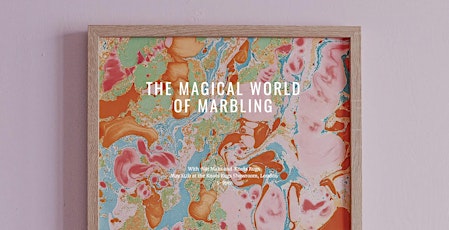 The Magical World of Marbling- Nat Maks new book launch with Knots Rugs.