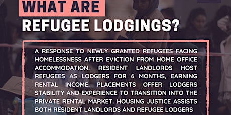 Opening your Home with Housing Justice - Intro to Refugee Lodgings/Hosting