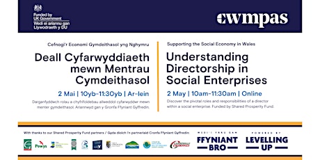 Understanding Directorship in Social Enterprises | Deall rôl Cyfarwyddwr