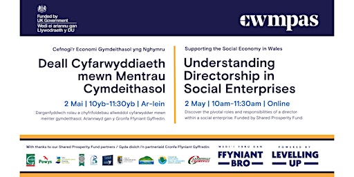 Hauptbild für Understanding Directorship in Social Enterprises | Deall rôl Cyfarwyddwr